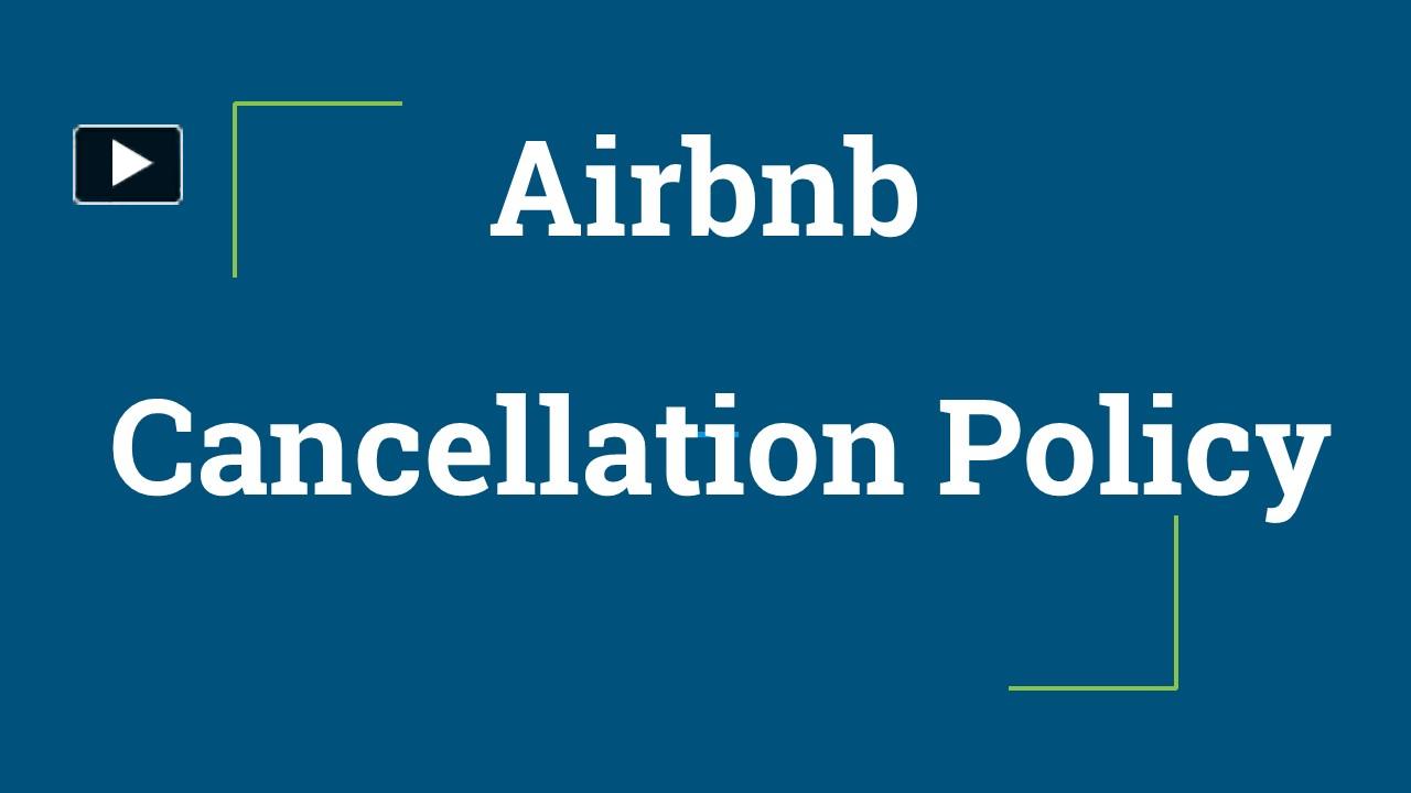 PPT Airbnb Cancellation Policy +612 8091 7439 PowerPoint