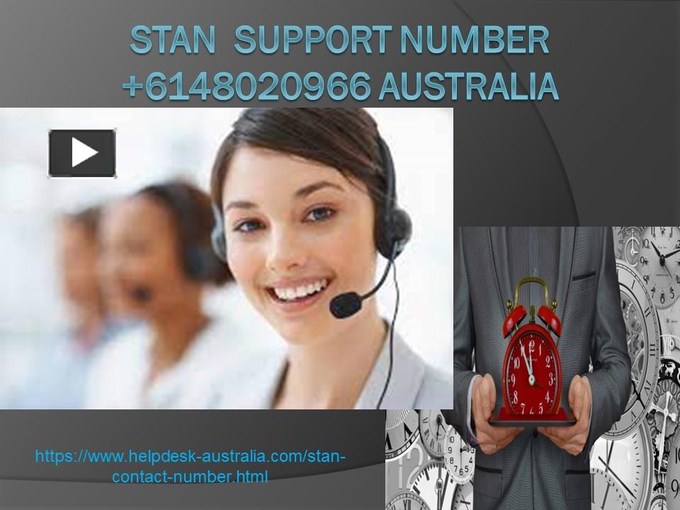 PPT Stan support number PowerPoint presentation free to download