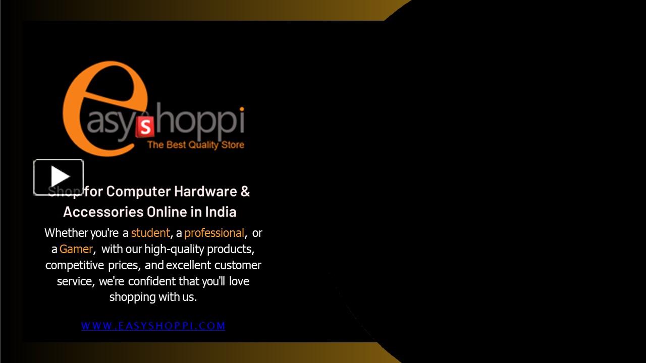 PPT Best Online Computer Accessories Store in India PowerPoint