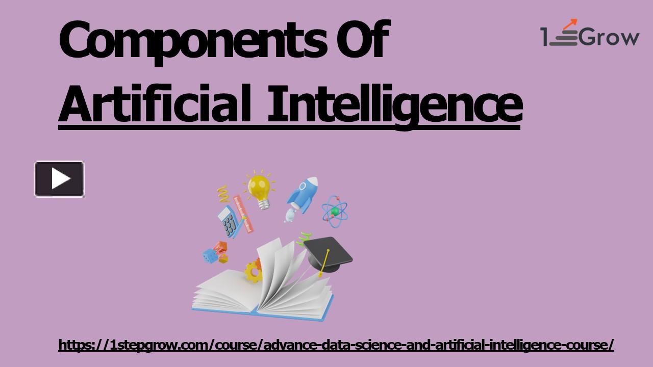 PPT components of artificial intelligence PowerPoint presentation