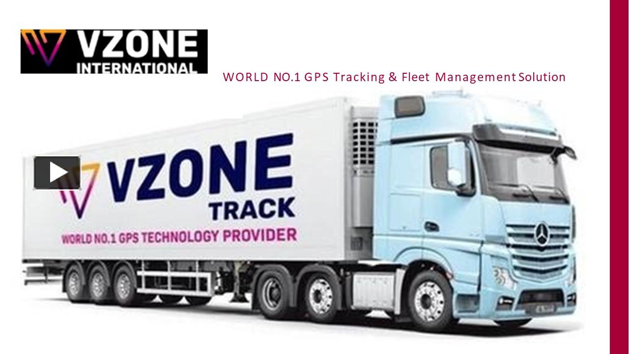 PPT V Zone International GPS Tracker Company in UAE PowerPoint
