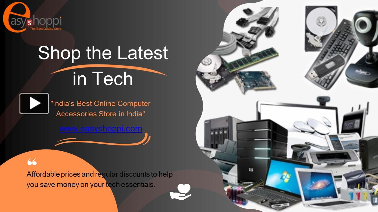 PPT Best Online Computer Accessories Store PowerPoint presentation