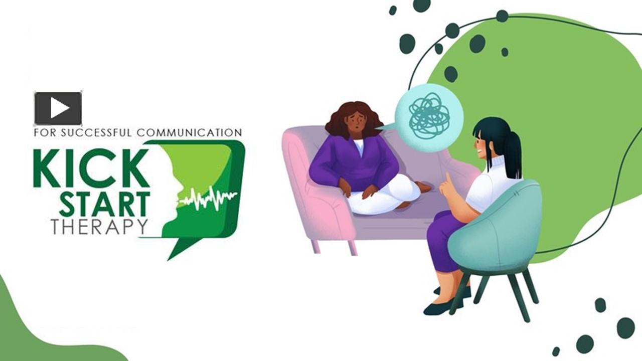 PPT Speech Therapy For Kick Start Therapy PowerPoint presentation