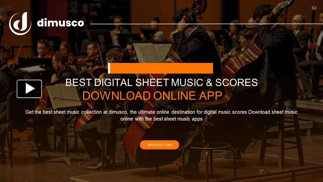 PPT dimusco digital use of sheet music PowerPoint presentation free to download id