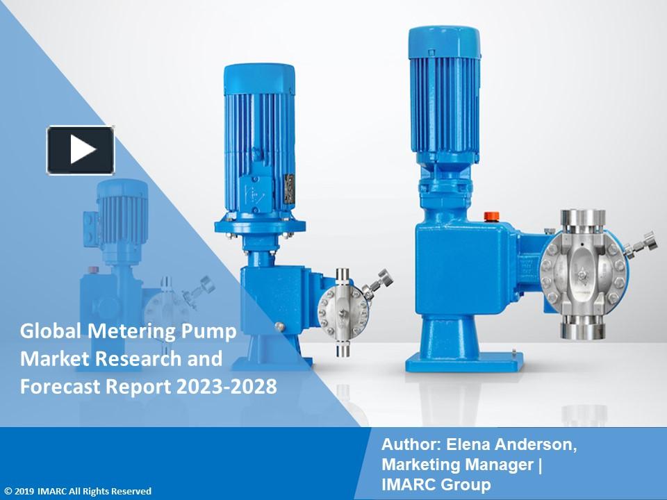 PPT Metering Pump Market PPT Growth, Outlook, Demand, Keyplayer