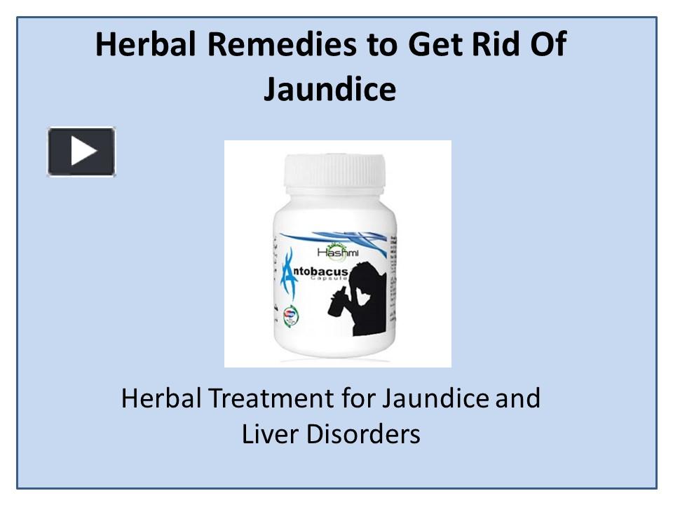PPT Herbal Treatment for Jaundice and Liver Disorders PowerPoint