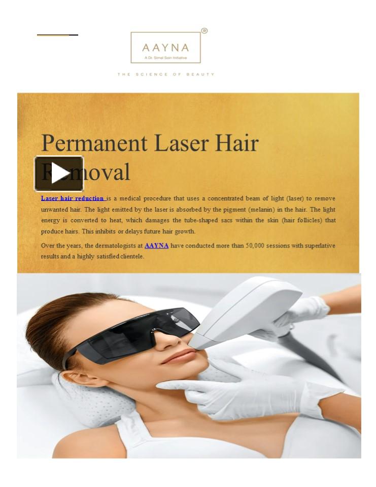 PPT The Most Advanced Laser Hair Removal in Delhi & Punjab PowerPoint presentation free to