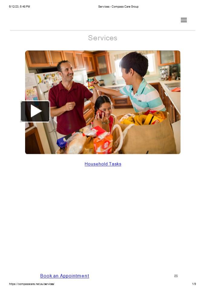 PPT Compass Care Group PowerPoint presentation free to download