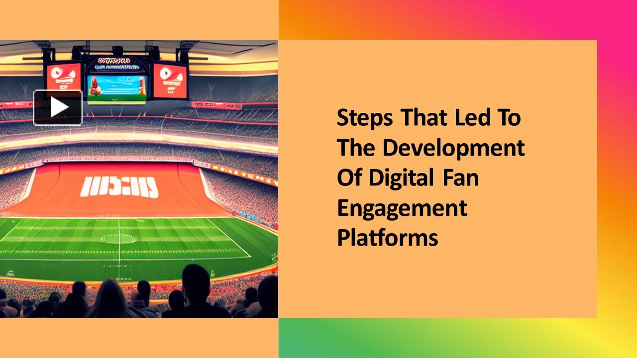 PPT Fan Engagement Platform PowerPoint presentation free to