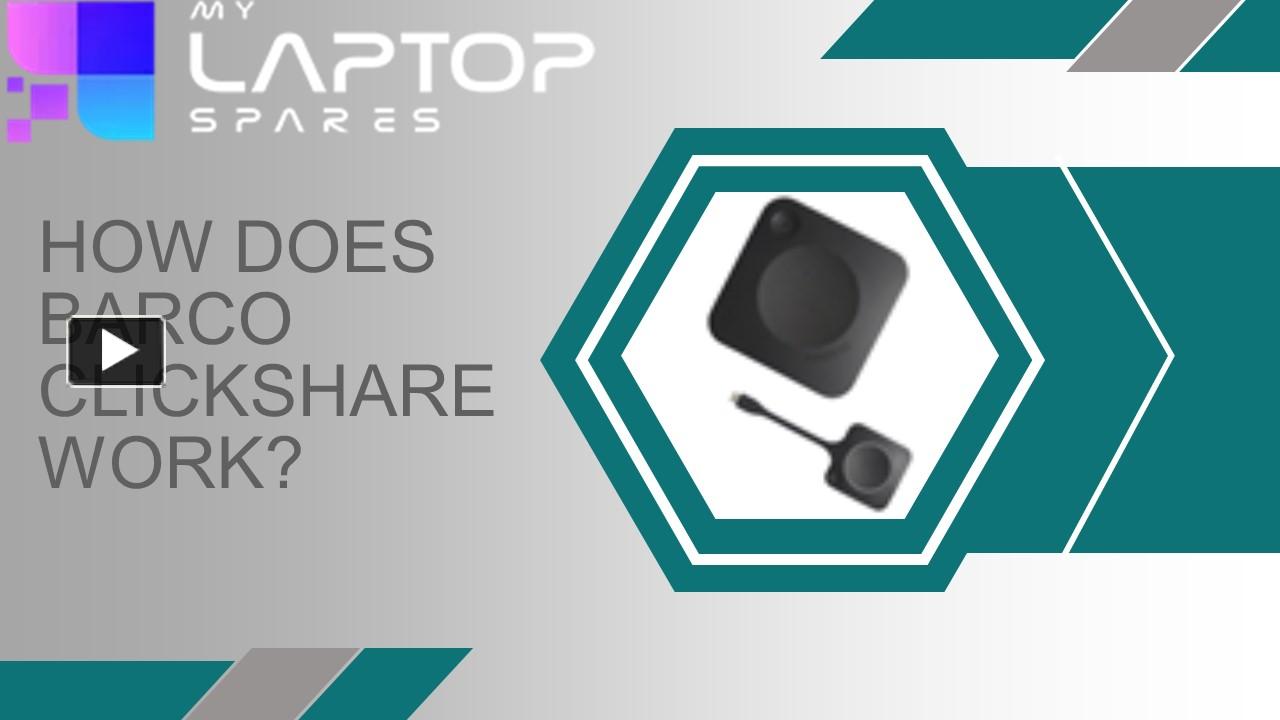PPT How does Barco ClickShare work? PowerPoint presentation free to