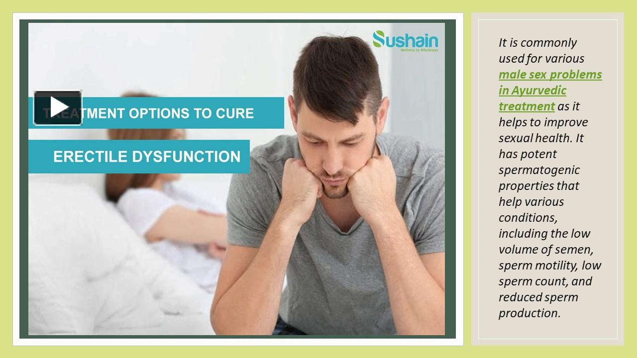 PPT Male Sex Problems Ayurvedic Treatment PowerPoint Presentation