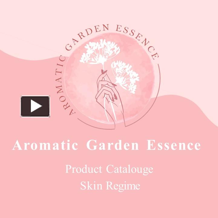 PPT Aromatic Garden Essence Natural Skin Body Kids Care Regime