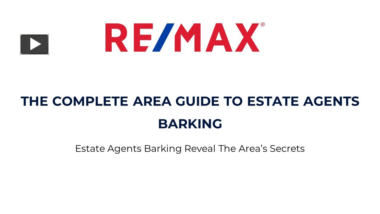 PPT Remax Real Estate Agents Barking PowerPoint presentation free