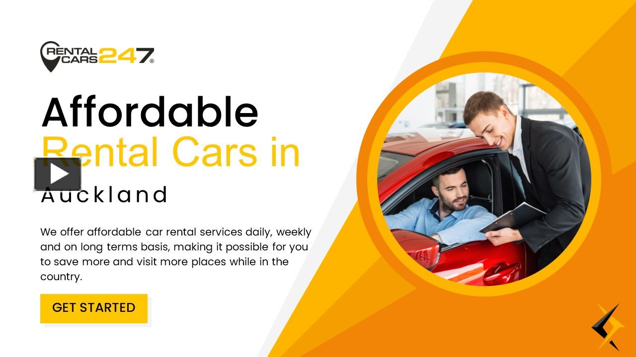PPT Best Rental Cars in Auckland PowerPoint presentation free to