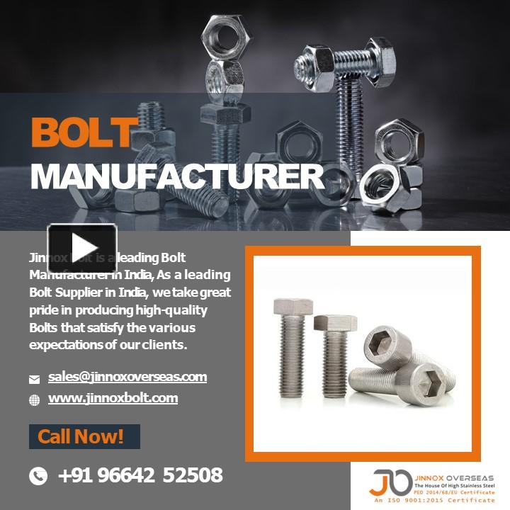 PPT Best Quality Bolt Best Quality Nut Best Quality Washers