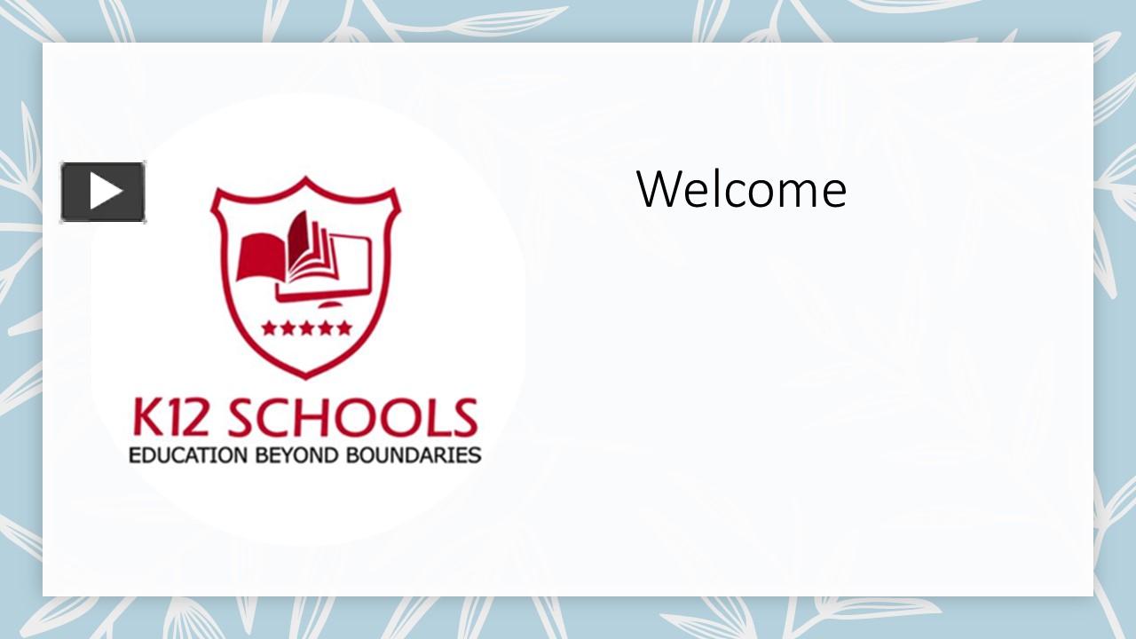PPT Enroll in K12 Online School for Premier Virtual Schooling in