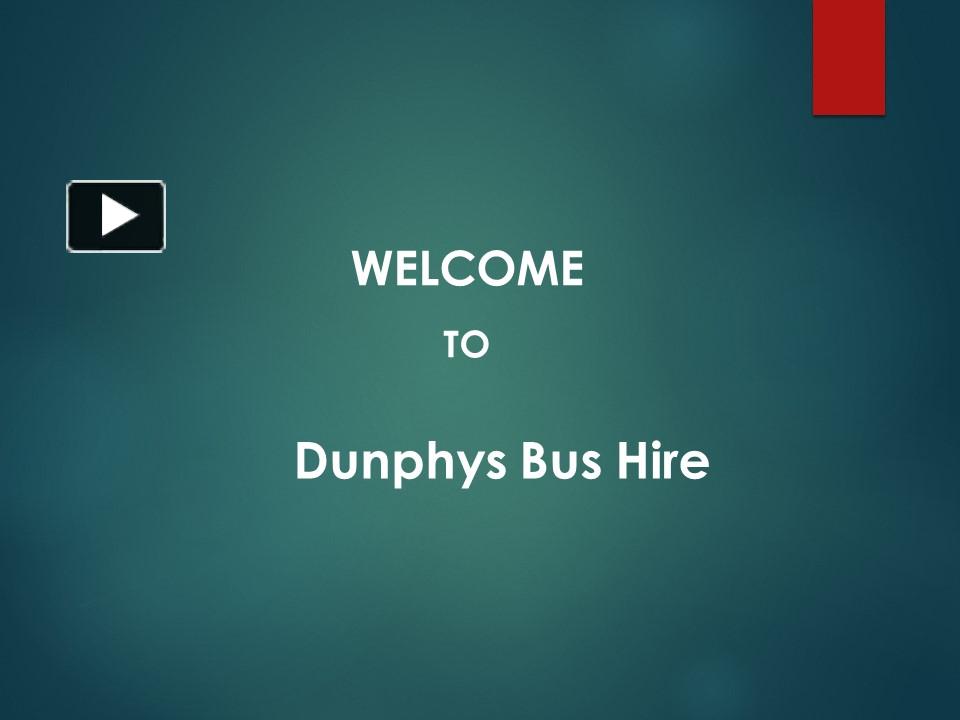 PPT Bus Hire in Ballinacolla PowerPoint presentation free to