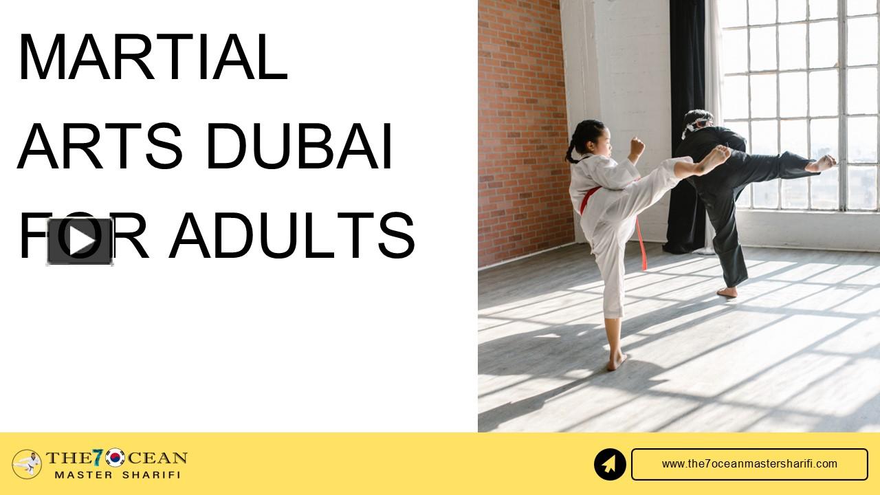 PPT Martial Arts Dubai for Adults PowerPoint presentation free to