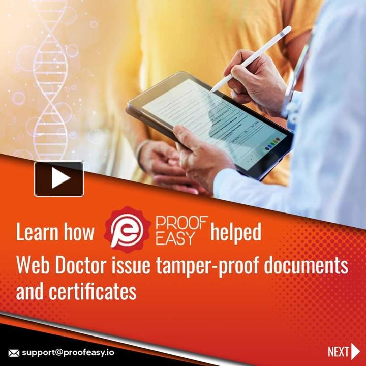 PPT Importance Of TamperProof Documents in Medical Field PowerPoint presentation free to