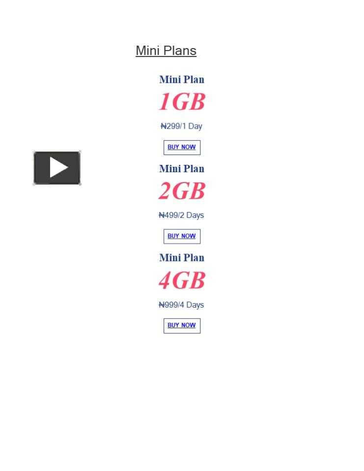 PPT best data plans in Nigeria PowerPoint presentation free to download id