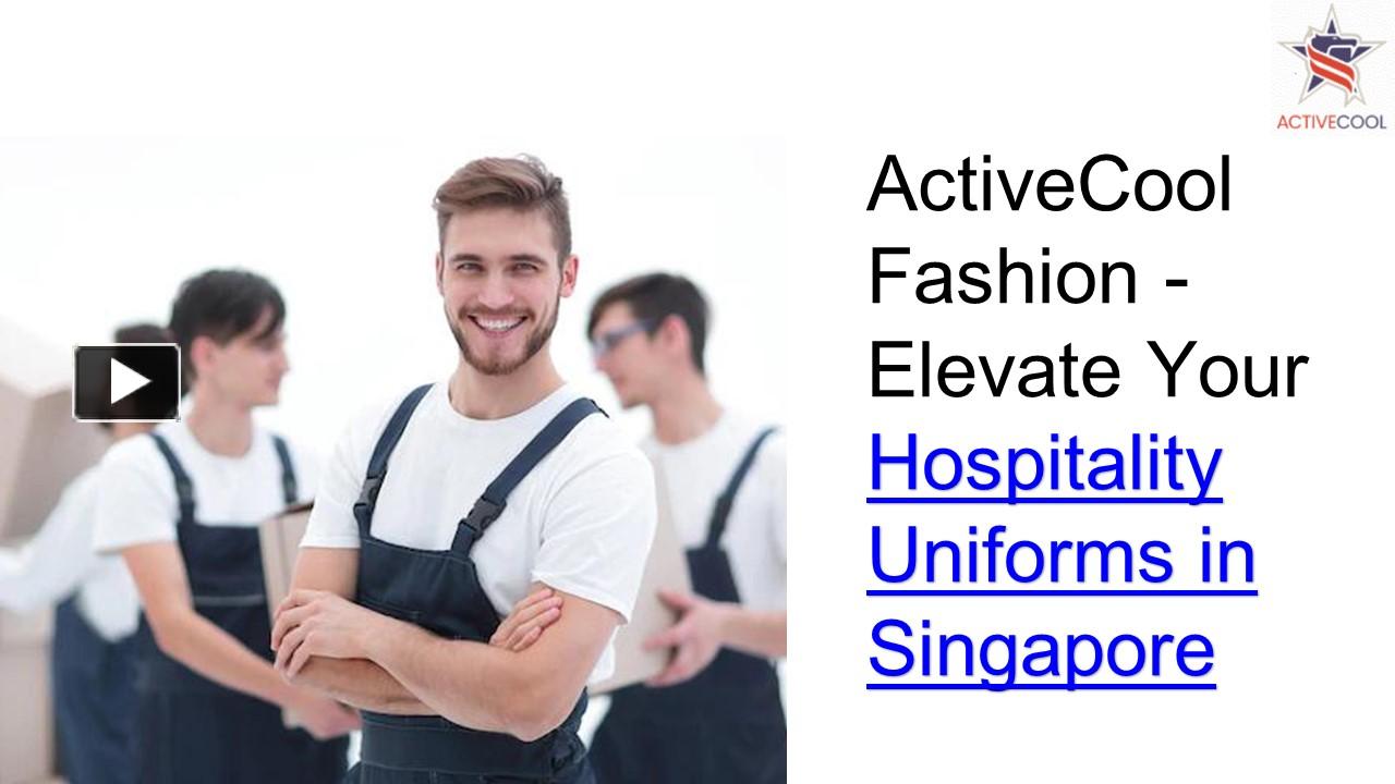 PPT &ndash; ActiveCool Fashion - Elevate Your Hospitality Uniforms in