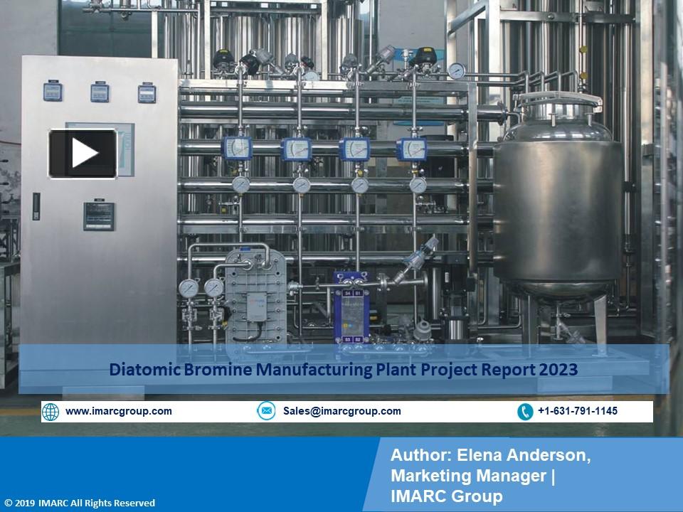 PPT Diatomic Bromine Manufacturing Plant Cost PPT Project Report