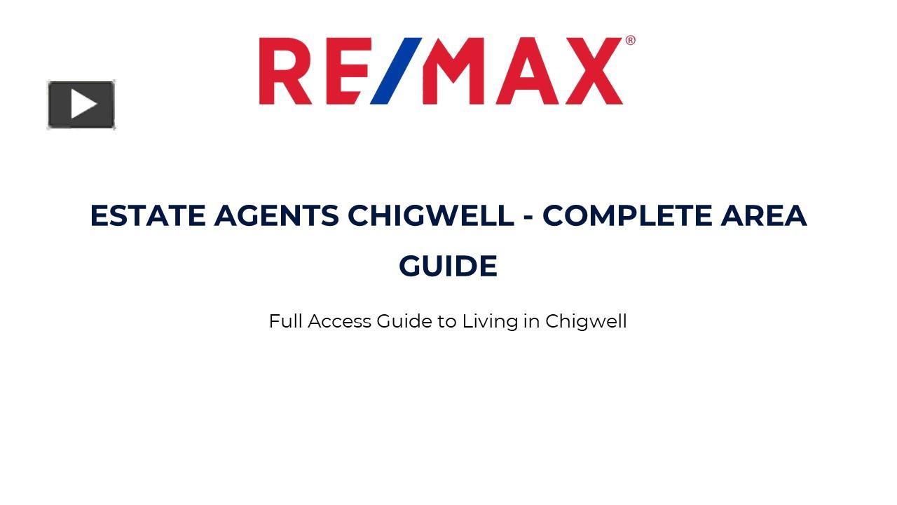 PPT Remax Real Estate Agents Chigwell PowerPoint presentation free