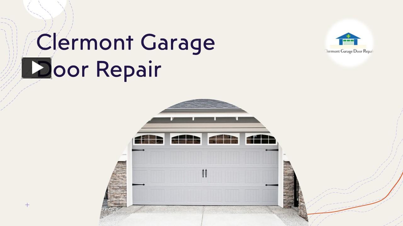 PPT How to Easily Fix a Garage Door Bracket? PowerPoint presentation