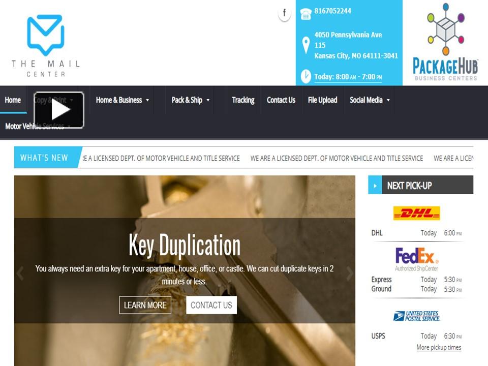 PPT Packing and Shipping Center (1) PowerPoint presentation free to