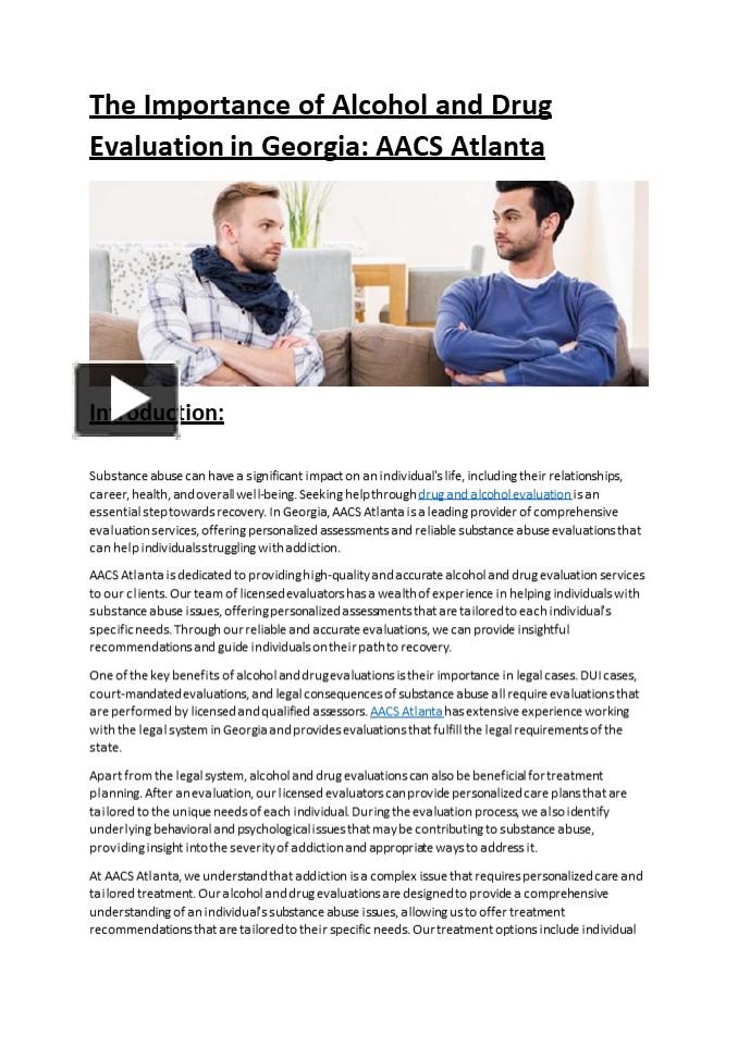 PPT Alcohol and Drug Evaluation 89 in Surrounding areas of