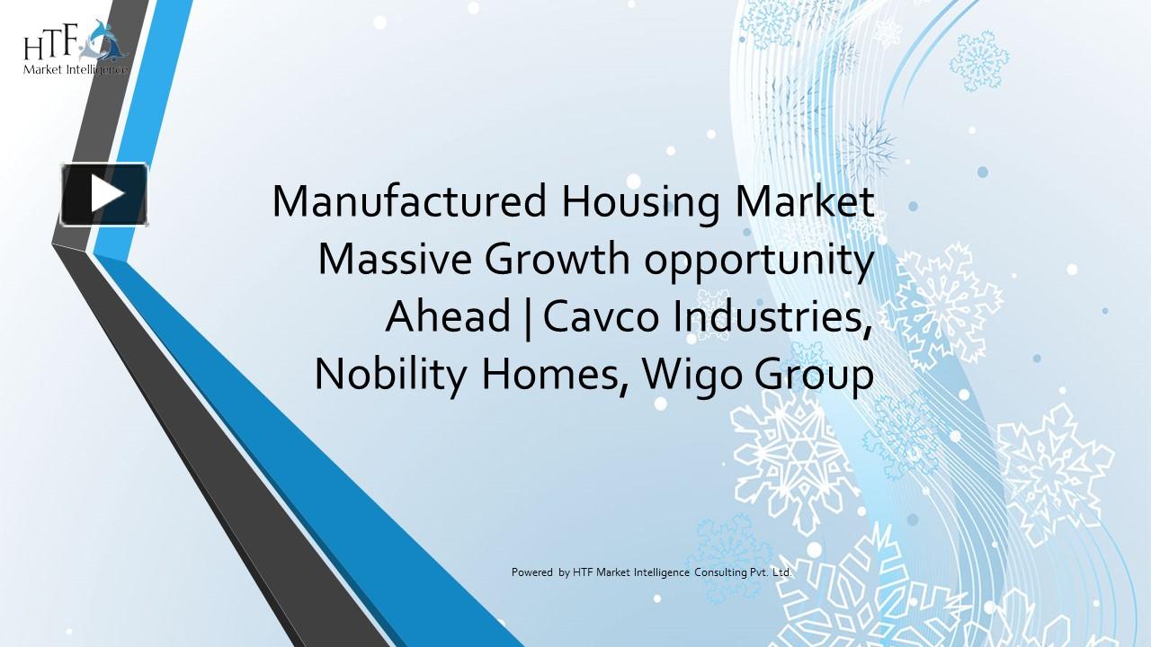 PPT Manufactured Housing market PowerPoint presentation free to