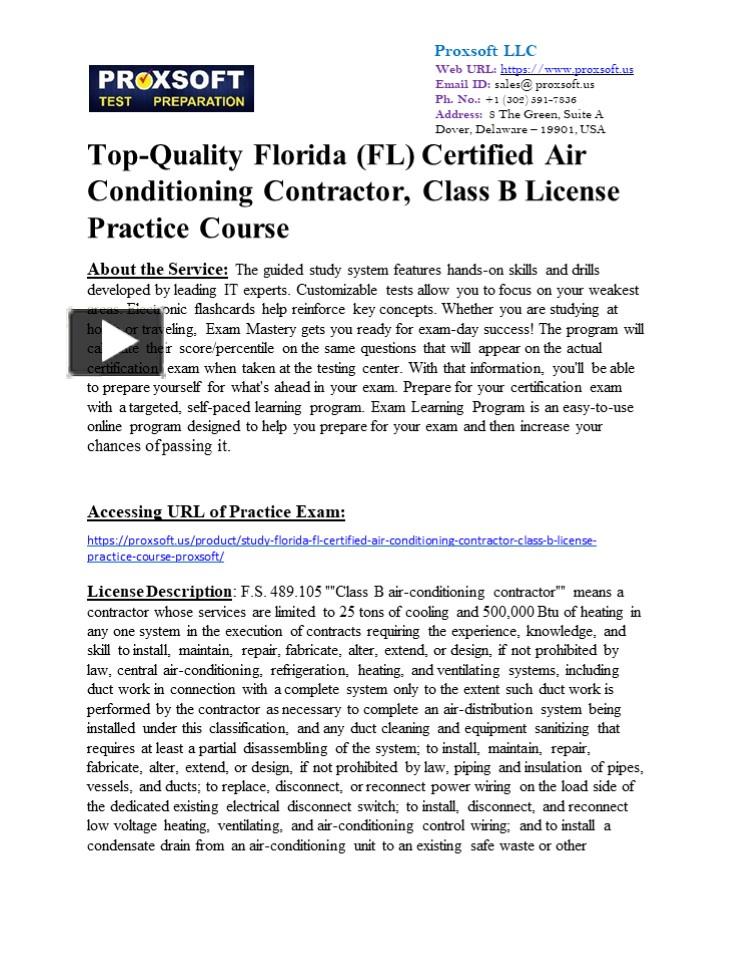 PPT TopQuality Florida (FL) Certified Air Conditioning Contractor