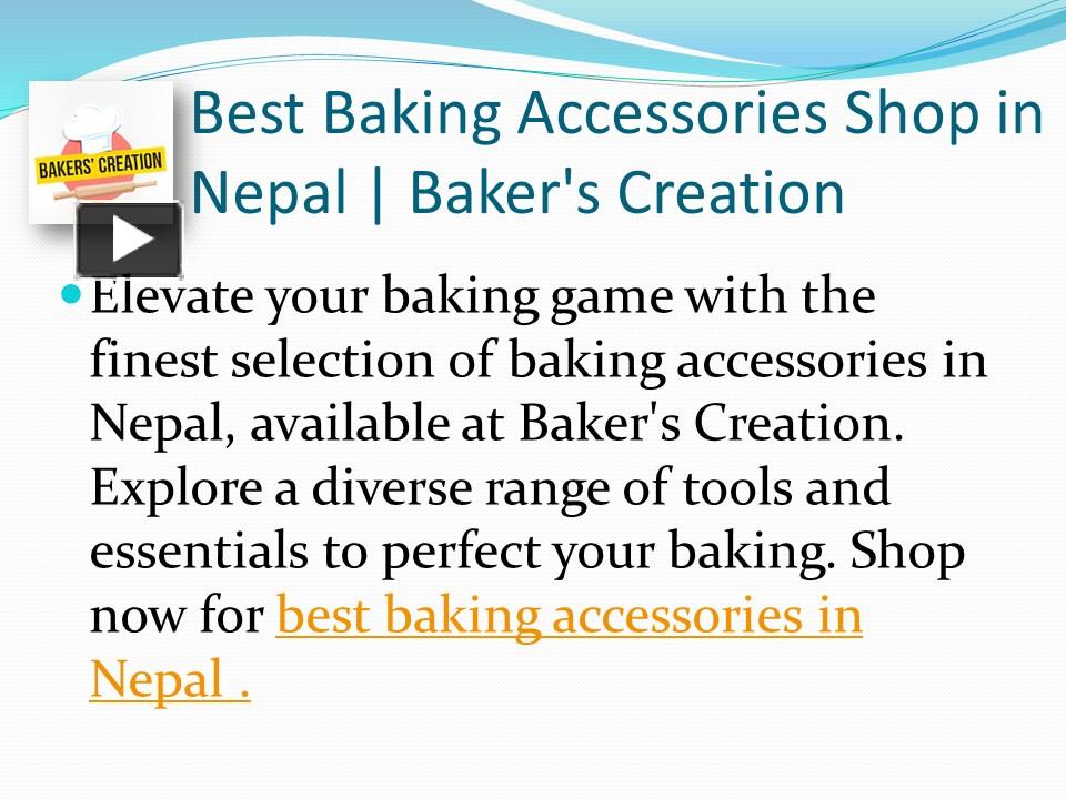 PPT Best Baking Accessories Shop in Nepal Baker's Creation