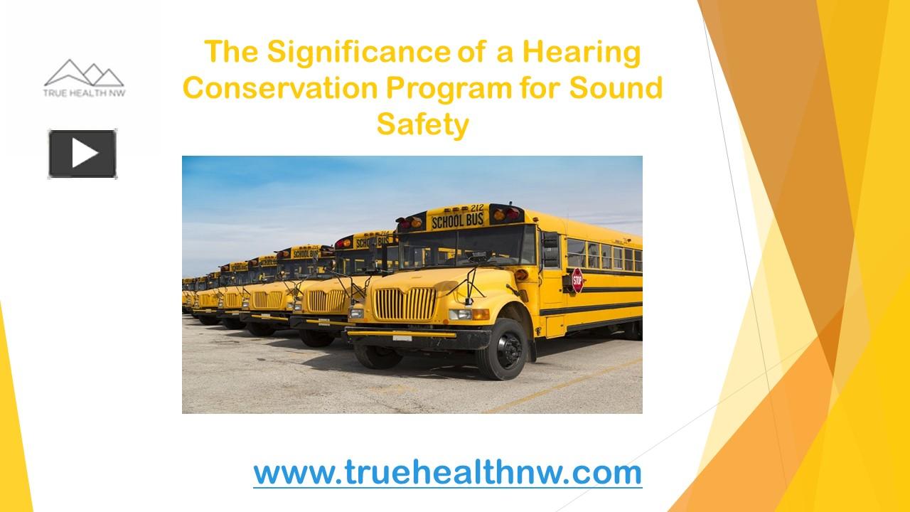 PPT The Significance of a Hearing Conservation Program for Sound Safety (1) PowerPoint