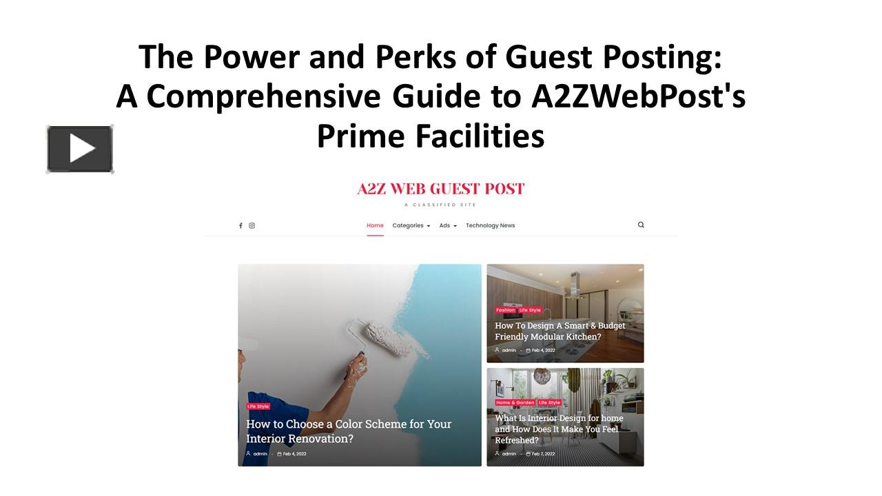 PPT The Power and Perks of Guest Posting A Comprehensive Guide (1