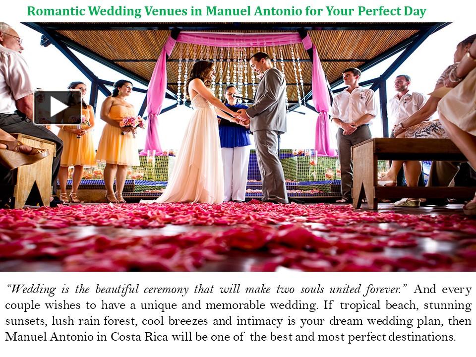 PPT Romantic Wedding Venues in Manuel Antonio for Your Perfect Day