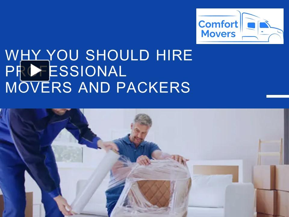 PPT Why You Should Hire Professional Movers and Packers PowerPoint