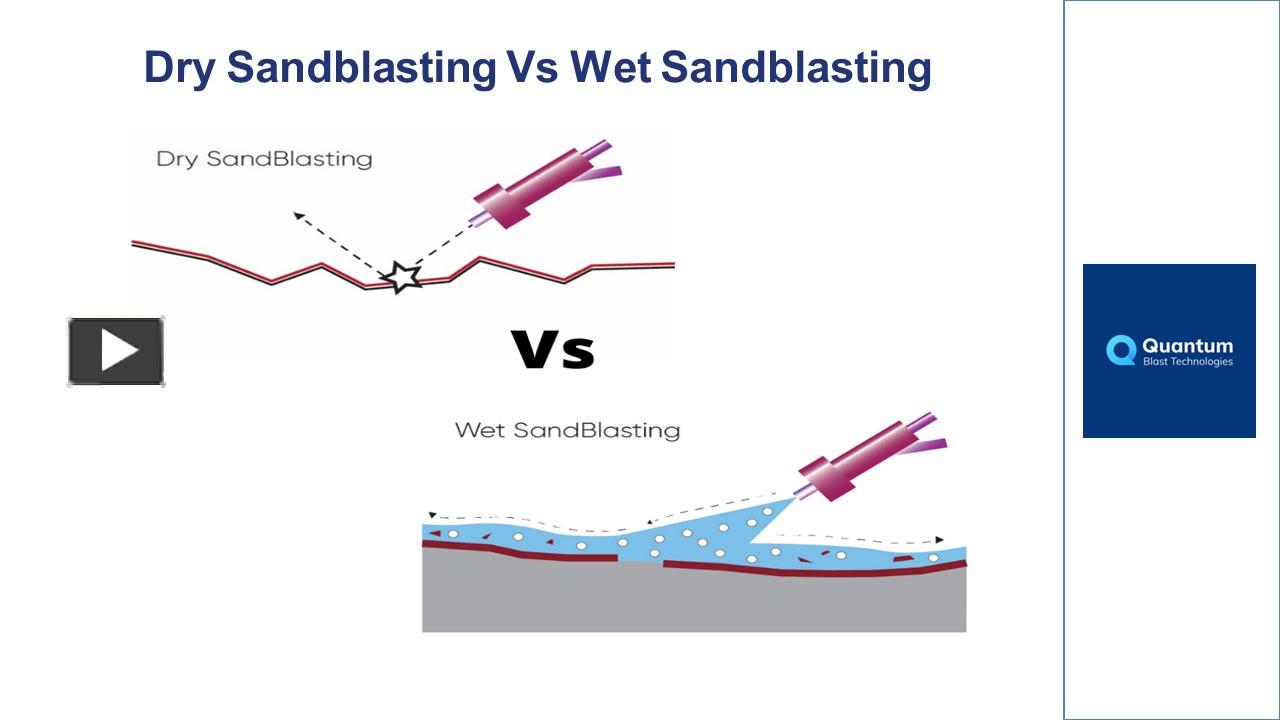 PPT Dry Sandblasting Vs Wet Sandblasting PowerPoint presentation