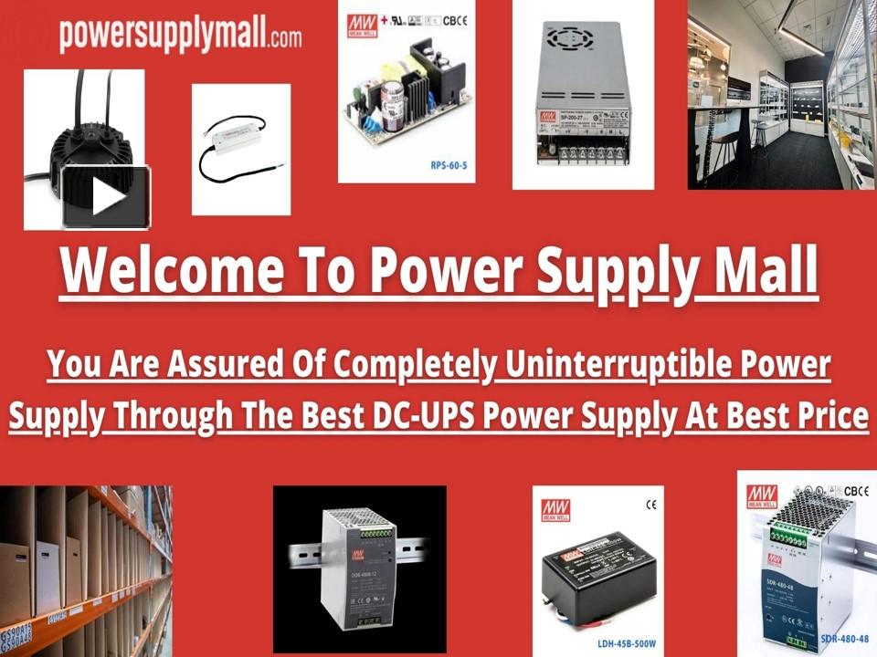 PPT Make Sure To Avail The Best DCUPS Power Supply At Best Price In
