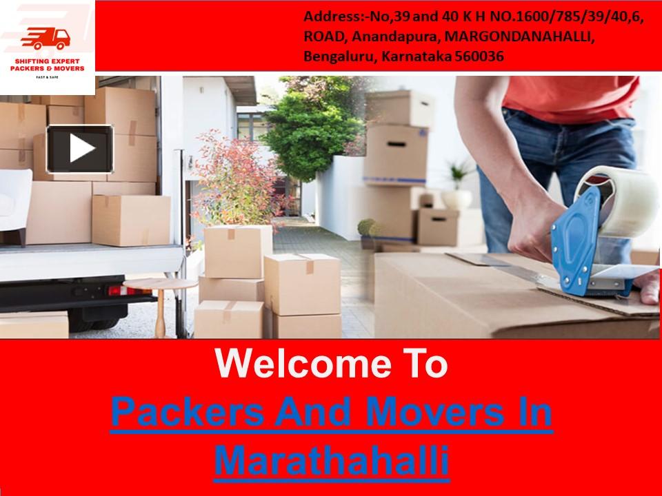 PPT Packers And Movers in Marathahalli PowerPoint presentation free to download id 97ba20