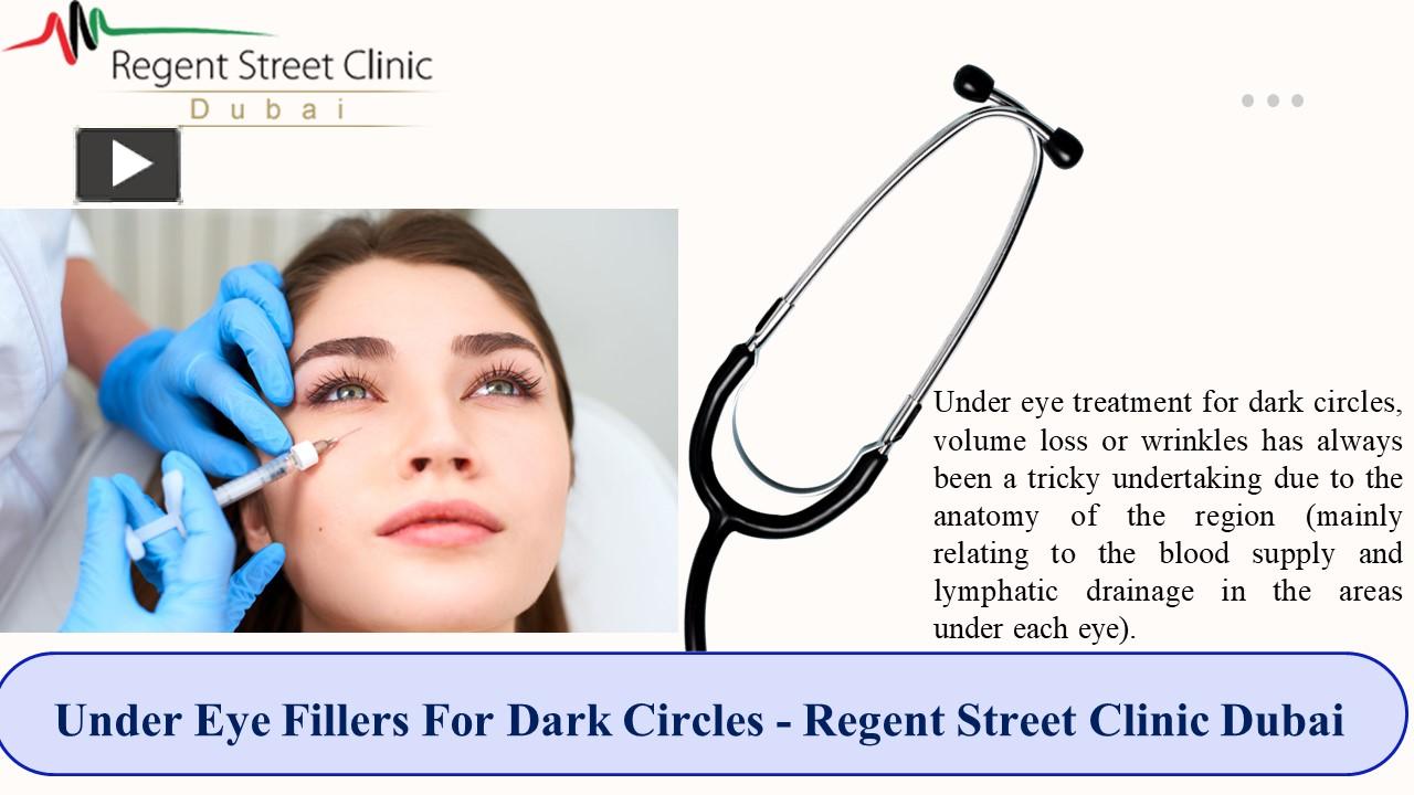 PPT Under Eye Fillers For Dark Circles Regent Street Clinic Dubai