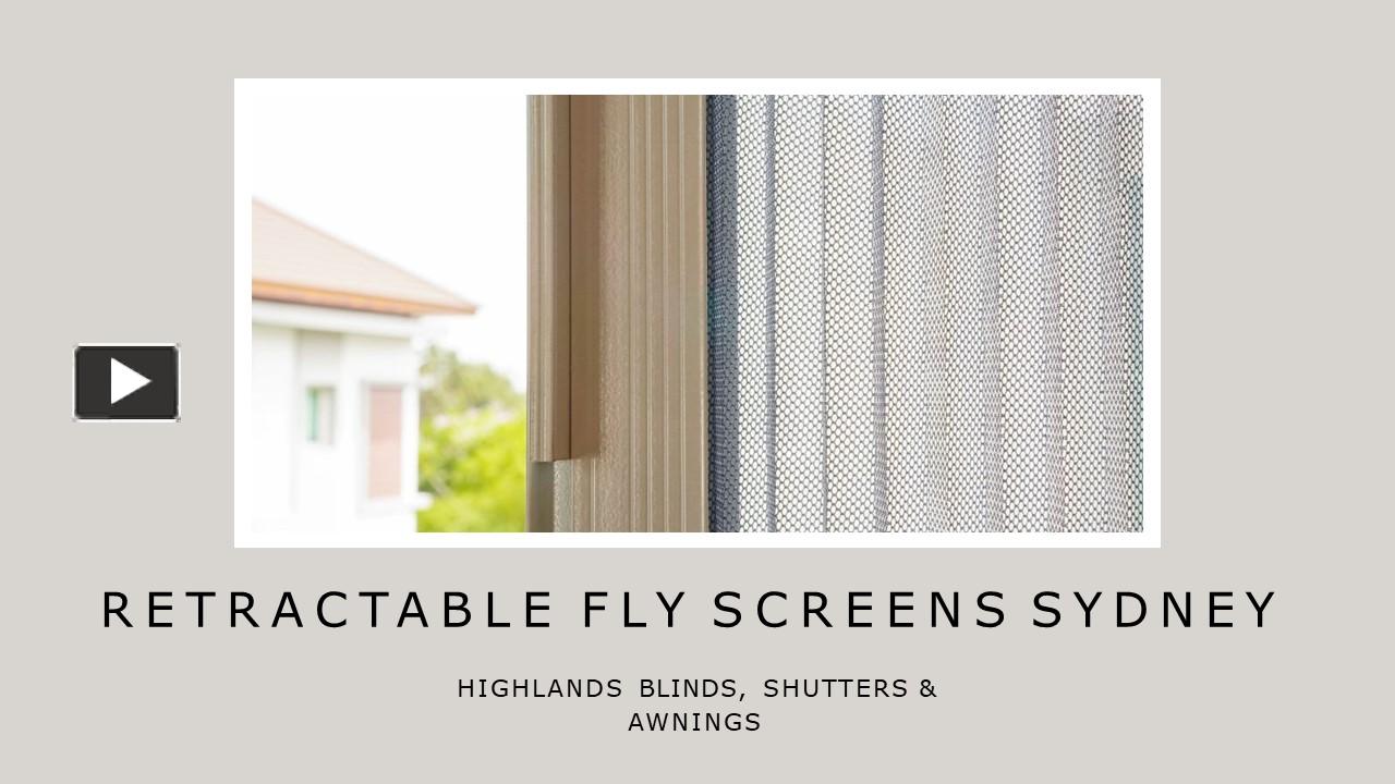 PPT External Blinds Sydney New South Wales PowerPoint