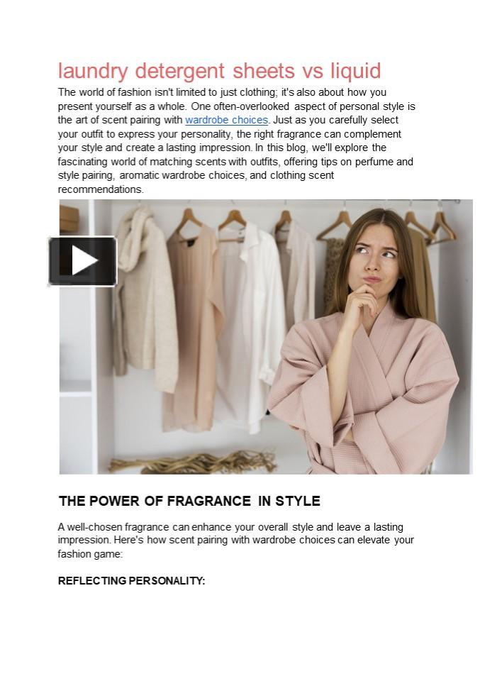 PPT laundry detergent sheets vs liquid PowerPoint presentation free