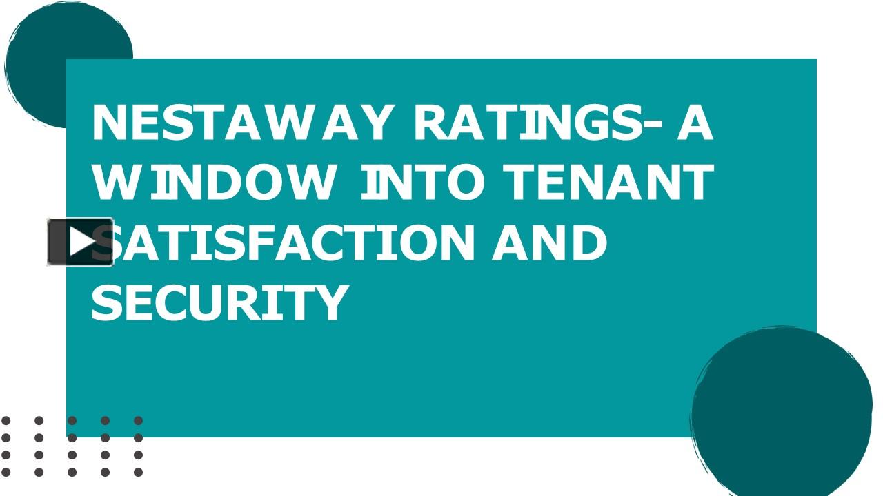 PPT Nestaway Ratings A Window into Tenant Satisfaction and Security