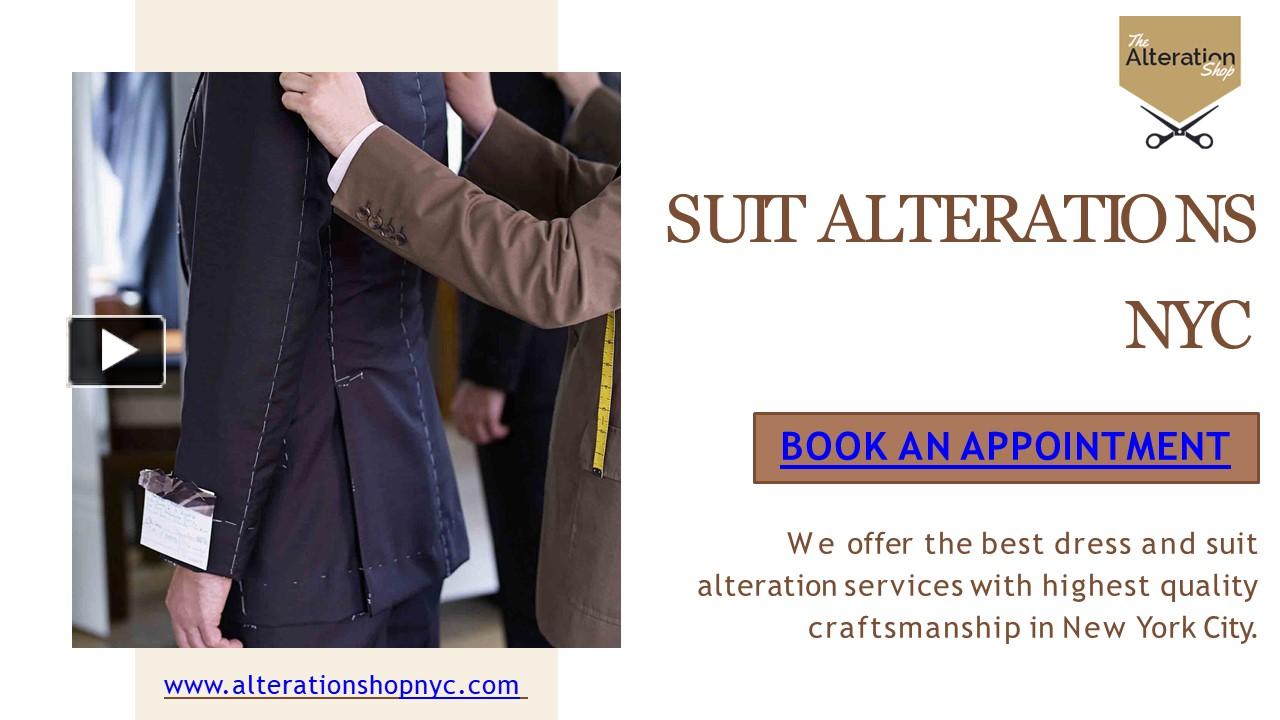 PPT Suit Alterations NYC PowerPoint presentation free to download