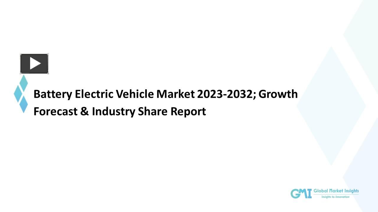 PPT Battery Electric Vehicle Market Growth Analysis & Forecast Report