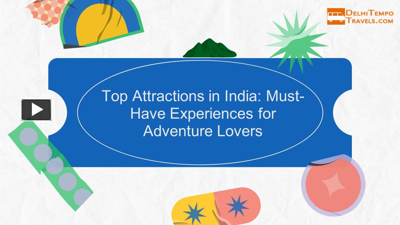 Top Attractions In India