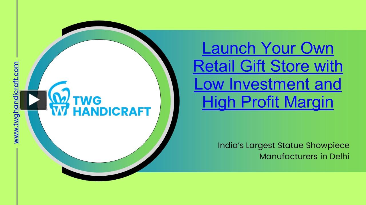 PPT Run Your Retail Gift Shop with Low Investment and High Profit