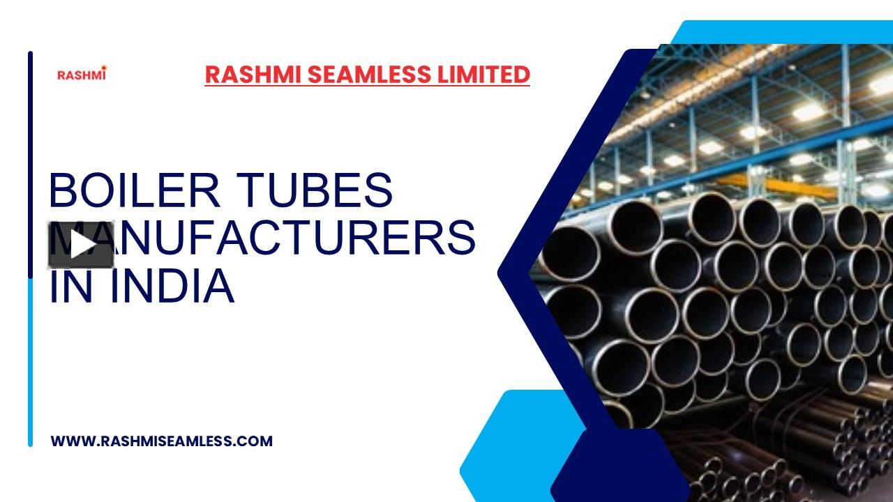 PPT Guide to Boiler Tubes What You Need to Know? PowerPoint