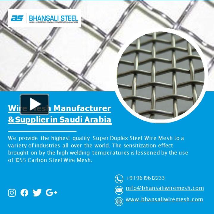 PPT Wire Mesh in Saudi Arabia Wire Mesh in Oman Wire Mesh in Kuwait Wire Mesh in